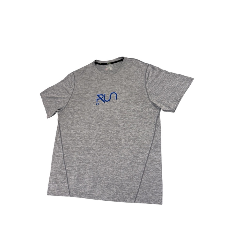 Under Armour - Men’s Fitted Heat Gear ‘Run’ Athletic Shirt, 2XL